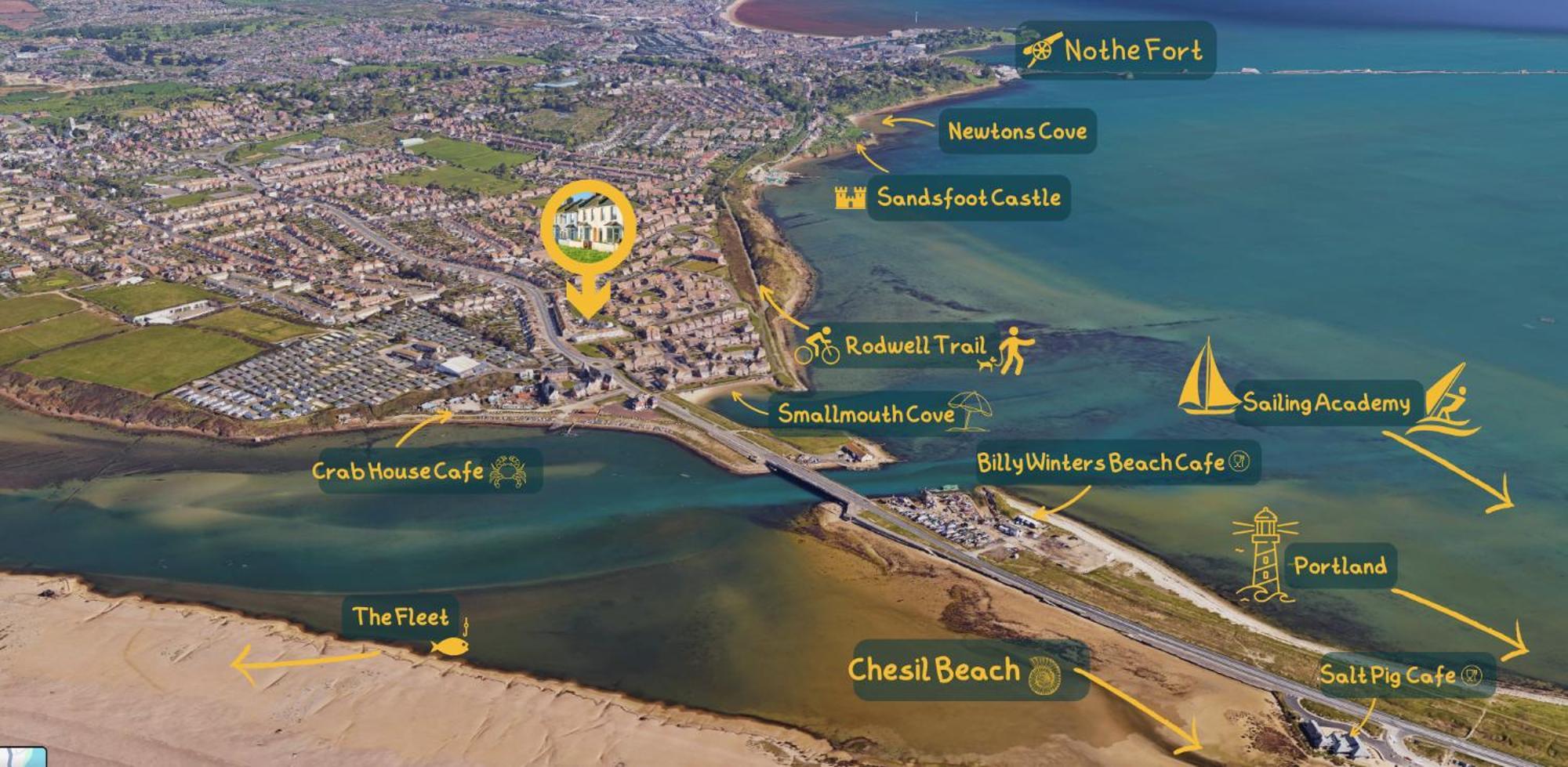 Spindrift - Views Of Chesil Beach Dog Friendly 웨이머스만 외부 사진